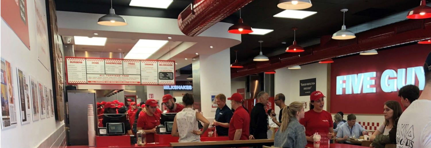 Five Guys Opens in Dublin City Dublin Town